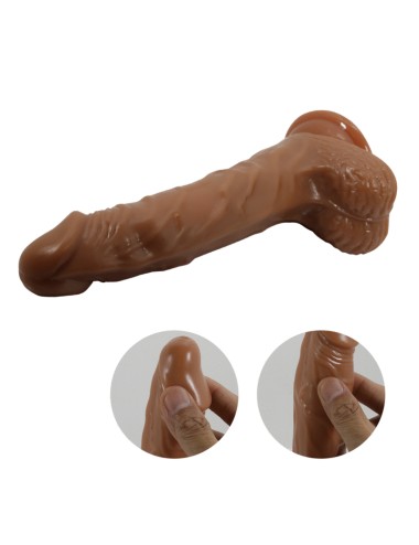 BAILE - BODACH VIBRADOR REALÍSTICO COM VENTOSA DE CONTROLE REMOTO