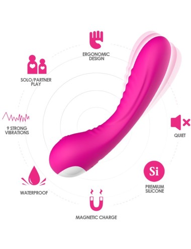 ARMONY - VIBRADOR LEGEND SILICONE FÚCSIA