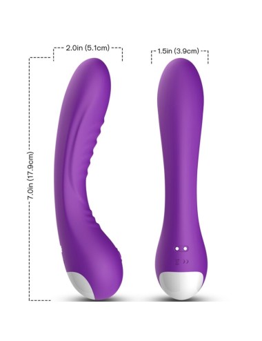 ARMONY - VIBRADOR LEGEND SILICONE ROXO