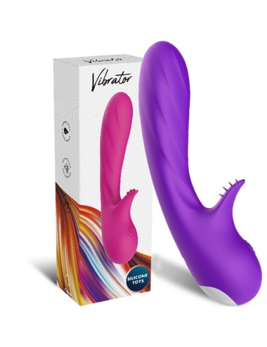 ARMONY - VIBRADOR ROMANCE COM ESTIMULADOR ROXO