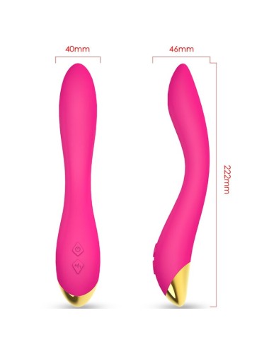 ARMONY - FLAMINGO VIBRADOR MULTPOSIÇÃO FÚCSIA