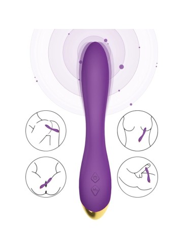 ARMONY - FLAMINGO VIBRADOR MULTIPOSIÇÃO ROXO