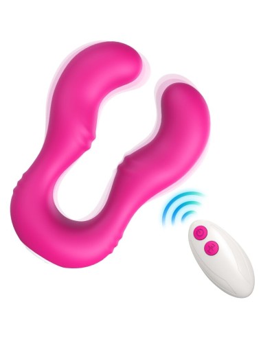 ARMONY - VIBRADOR SERAPH DUPLO CONTROLE REMOTO FÚCSIA