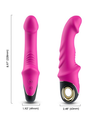 ARMONY - JOYBLADE DILDO VIBRADOR ROTADOR FÚCSIA