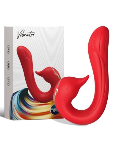 ARMONY - VIBRADOR DELFIN MULTIPOSIÇÃO E EFEITO DE CALOR VERMELHO