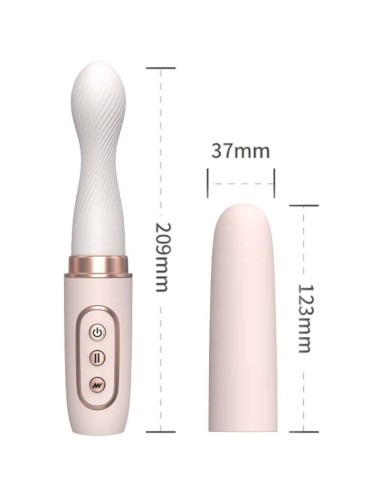 ARMONY - ROTADOR VIBRADOR E MÁQUINA TELESCÓPICA AUTOMÁTICA AMARELO