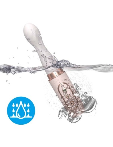 ARMONY - ROTADOR VIBRADOR E MÁQUINA TELESCÓPICA AUTOMÁTICA AMARELO