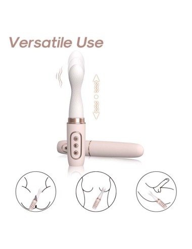 ARMONY - ROTADOR VIBRADOR E MÁQUINA TELESCÓPICA AUTOMÁTICA AMARELO