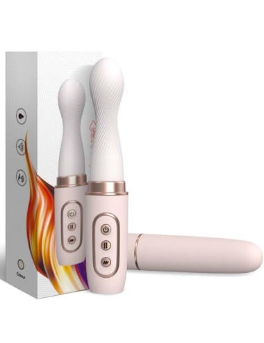 ARMONY - ROTADOR VIBRADOR E MÁQUINA TELESCÓPICA AUTOMÁTICA AMARELO