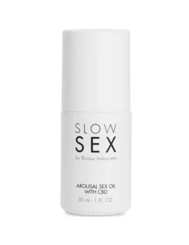 BIJOUX - SLOW SEX ÓLEO DE MASSAGEM SEXUAL COM CBD 30 ML