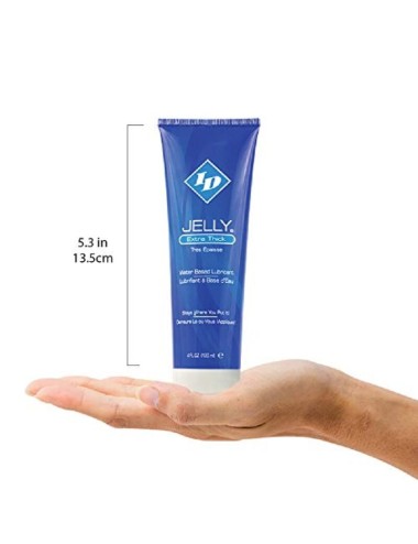 ID JELLY - LUBRIFICANTE À BASE DE ÁGUA TUBO DE VIAGEM EXTRA GROSSO 120 ML