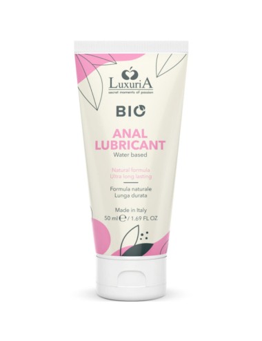 INTIMATELINE - LUXURIA LUBRIFICANTE BASE DE GUA BIO ANAL 50 ML