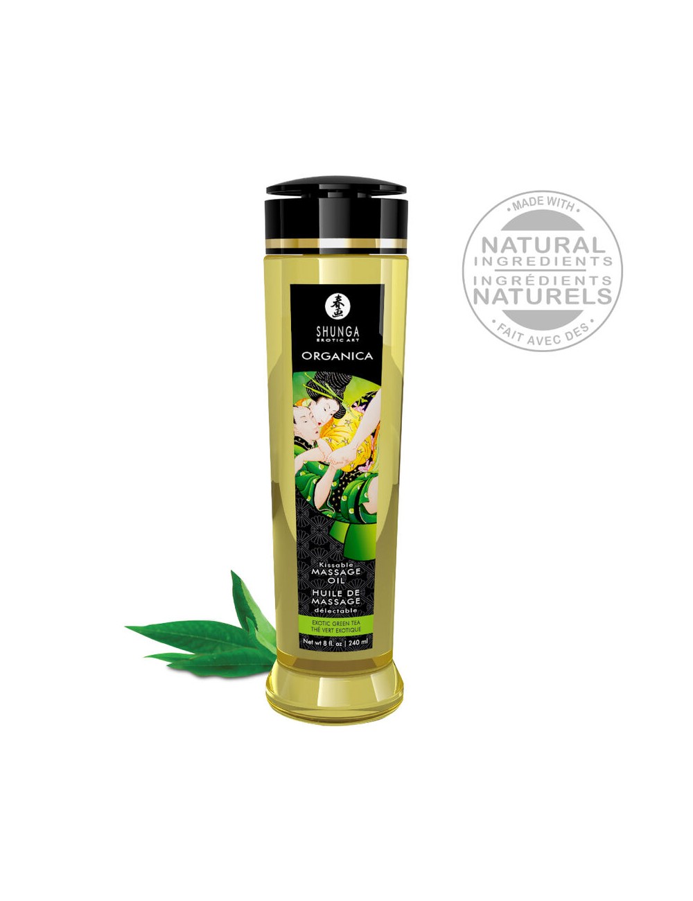 SHUNGA - ÓLEO DE MASSAGEM BIO CHÁ VERDE 240 ML SHUNGA - ÓLEO DE MASSAGEM BIO CHÁ VERDE 240 ML
