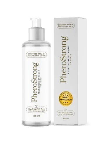 PHEROSTRONG - ÓLEO DE MASSAGEM NOITE PARA MULHERES 100 ML