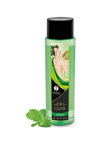 SHUNGA - GEL DE BANHO E DUCHE SENSUAL HORTELÃ 370 ML