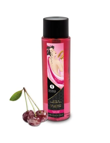 SHUNGA - GEL DE BANHO E DUCHE CEREJA FROSTED 370 ML