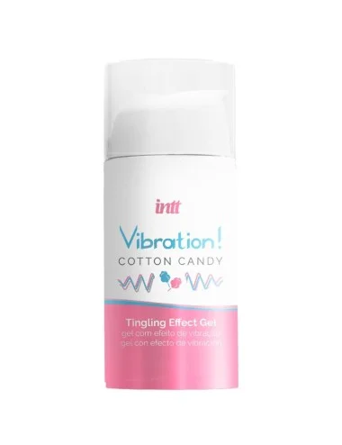 INTT - PODEROSO ESTIMULANTE ÍNTIMO ALGODÃO DOCE GEL VIBRADOR LÍQUIDO 15 ML