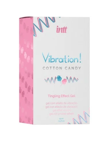 INTT - PODEROSO ESTIMULANTE ÍNTIMO ALGODÃO DOCE GEL VIBRADOR LÍQUIDO 15 ML