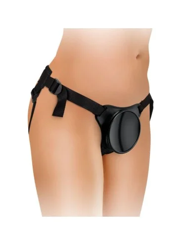 KING COCK - ELITE ARNÊS AJUSTVEL COM DILDO 15.2 CM PARA INICIANTES
