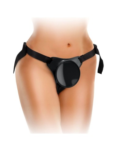 KING COCK - ELITE ARNÊS AJUSTVEL COM DILDO 15.2 CM PARA INICIANTES