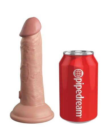 KING COCK - ELITE ARNÊS AJUSTVEL COM DILDO 15.2 CM PARA INICIANTES