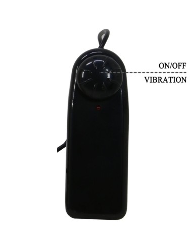 PRETTY LOVE - STARKS CUECAS DE ARNÊS DILDO VIBRAO MULTI-VELOCIDADE 17,5 CM CASTANHO CLARO