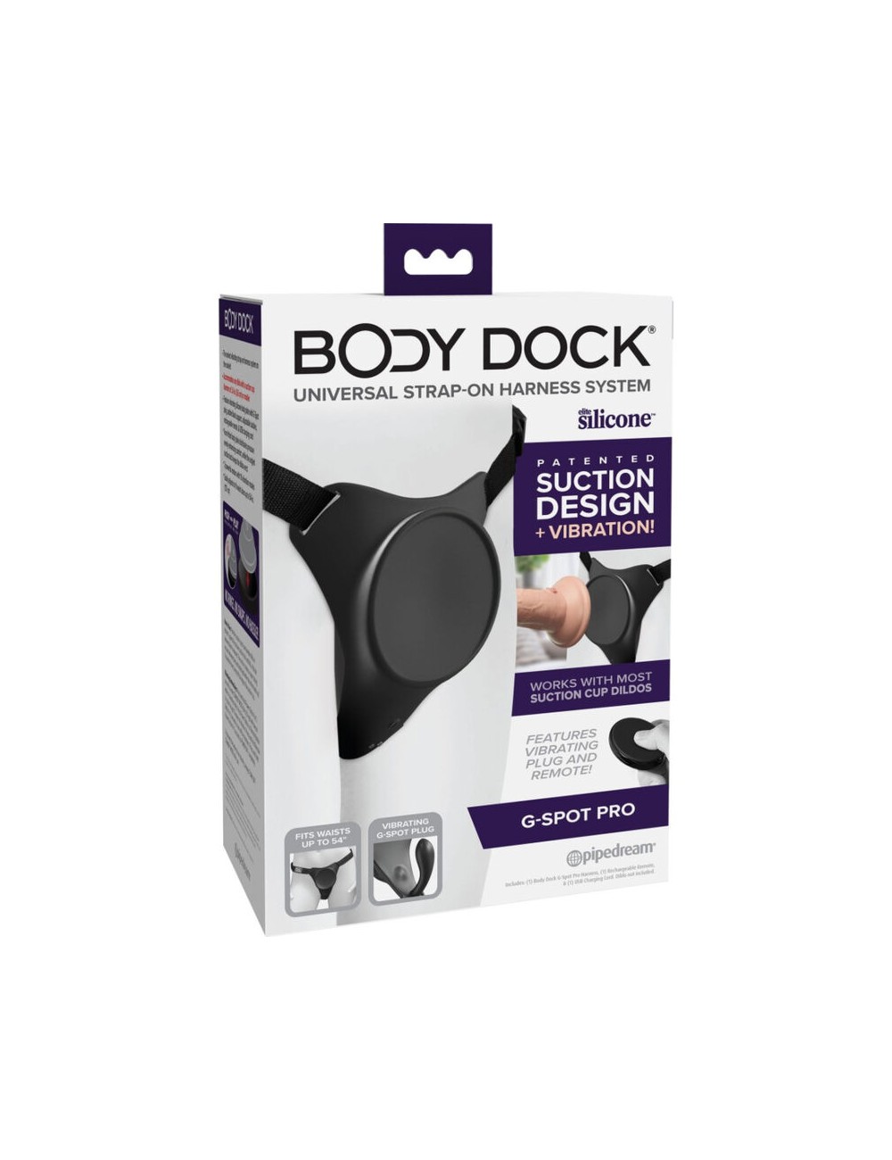 PIPEDREAMS - ARNÊS BODY DOCK G-SPOT PRO PIPEDREAMS - ARNÊS BODY DOCK G-SPOT PRO