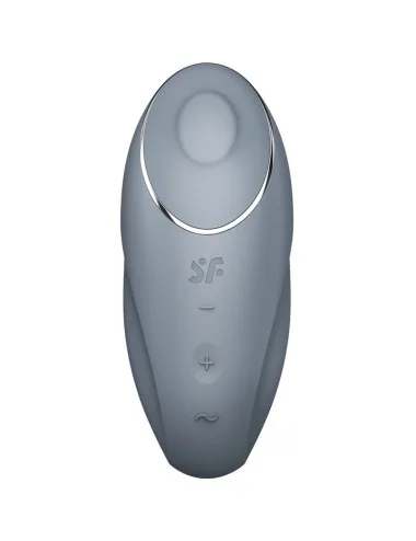 SATISFYER - TAP & CLIMAX 1 VIBRADOR LAY-ON CINZA