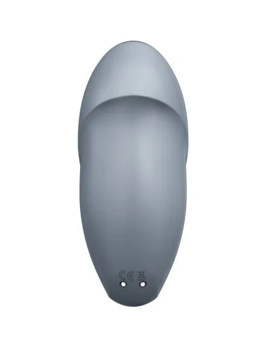 SATISFYER - TAP & CLIMAX 1 VIBRADOR LAY-ON CINZA