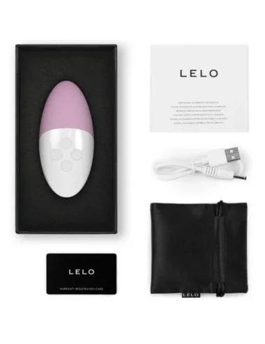 LELO - SIRI 3 MASSAGADOR DE CLITÓRIS ROSA SUAVE