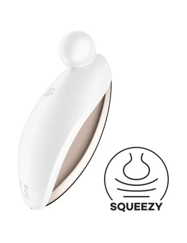 SATISFYER - SPOT ON 2 VIBRADOR LAY-ON BRANCO