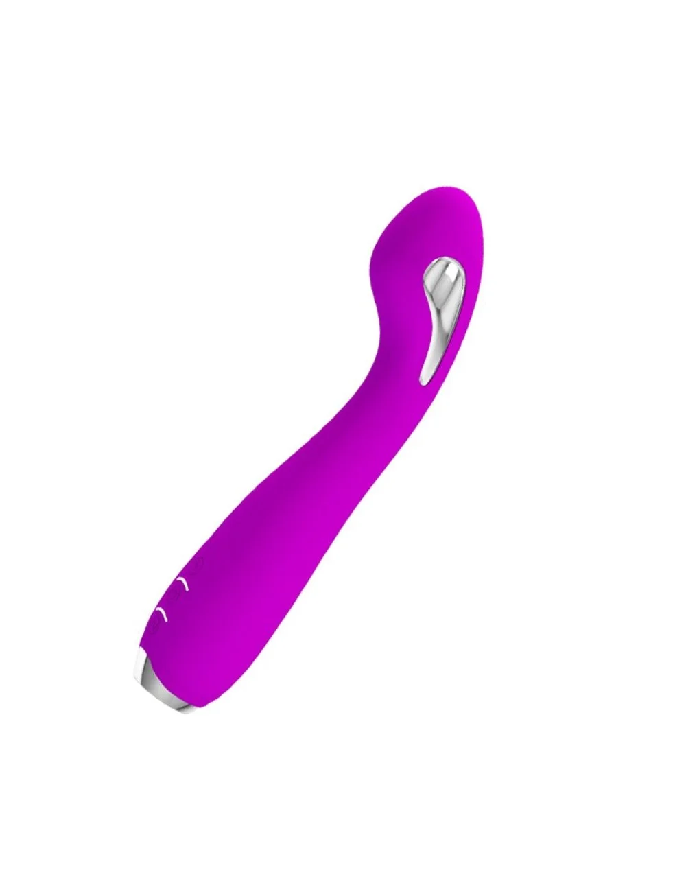 PRETTY LOVE - VIBRADOR DE ELETROCHOQUE RECARREGVEL HECTOR - ROXO IMPERMEVEL