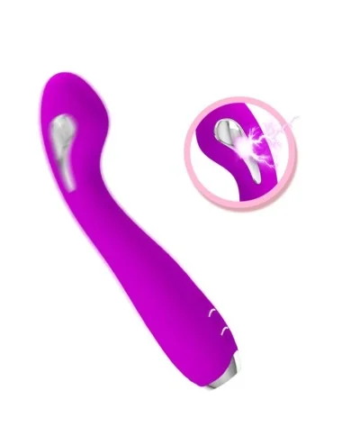 PRETTY LOVE - VIBRADOR DE ELETROCHOQUE RECARREGVEL HECTOR - ROXO IMPERMEVEL
