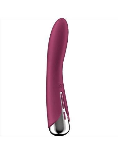 SATISFYER - VIBRADOR ROTATOR G-SPOT VIBE 1 G-SPOT VERMELHO