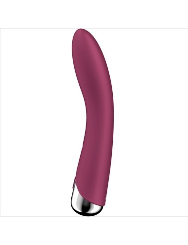 SATISFYER - VIBRADOR ROTATOR G-SPOT VIBE 1 G-SPOT VERMELHO