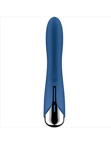 SATISFYER - VIBRADOR ROTADOR AZUL SPINNING VIBE 1 G-SPOT AZUL