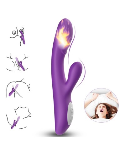 ARMONY - VIBRADOR SPARK EFEITO CALOR ROXO
