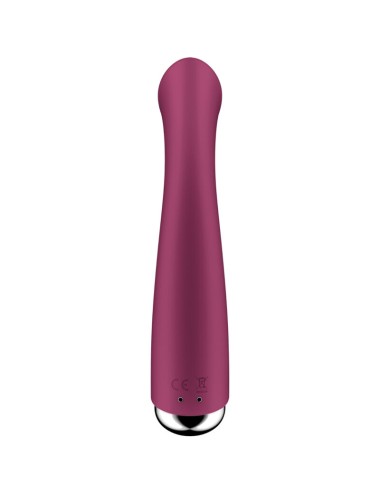 SATISFYER - SPINNING G-SPORT 1 VIBRADOR ROTATOR VERMELHO