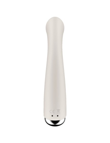SATISFYER - SPINNING G-SPORT 1 VIBRADOR ROTATOR BEGE