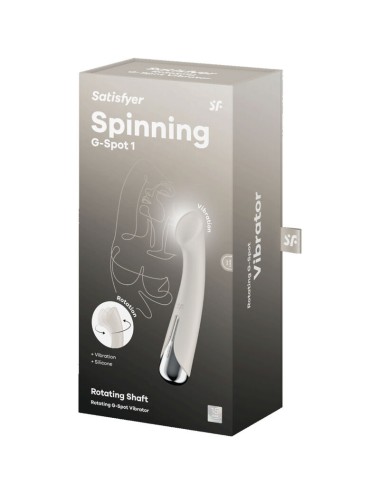 SATISFYER - SPINNING G-SPORT 1 VIBRADOR ROTATOR BEGE