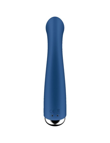 SATISFYER - SPINNING G-SPORT 1 VIBRADOR ROTATOR AZUL