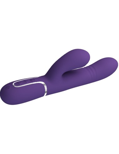 PRETTY LOVE - VIBRADOR MULTIFUNÇÃO G-SPOT ROXO