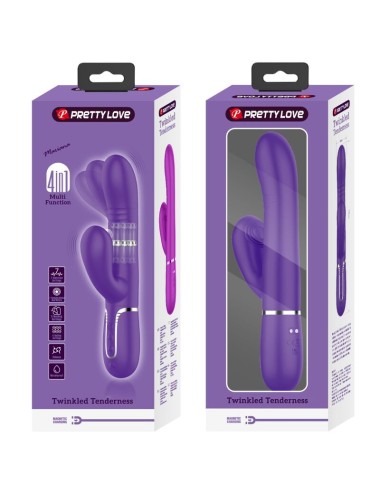 PRETTY LOVE - VIBRADOR MULTIFUNÇÃO G-SPOT ROXO
