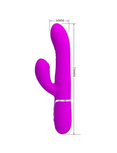 PRETTY LOVE - VIBRADOR MULTIFUNÇÃO G-SPOT FÚCSIA