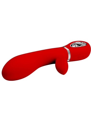 PRETTY LOVE - VIBRADOR MULTIFUNO G-SPOT THOMAS VERMELHO