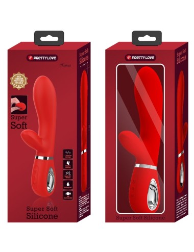 PRETTY LOVE - VIBRADOR MULTIFUNO G-SPOT THOMAS VERMELHO