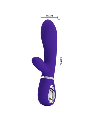 PRETTY LOVE - VIBRADOR MULTIFUNO G-SPOT THOMAS ROXO