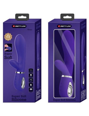 PRETTY LOVE - VIBRADOR MULTIFUNO G-SPOT THOMAS ROXO