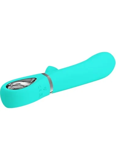 PRETTY LOVE - VIBRADOR MULTIFUNO G-SPOT THOMAS AQUA VERDE
