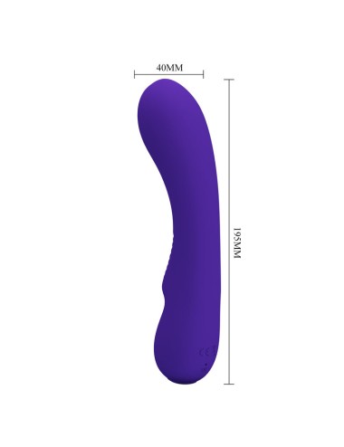 PRETTY LOVE - VIBRADOR RECARREGVEL PRESCOTT ROXO